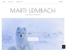 Tablet Screenshot of martileimbach.com